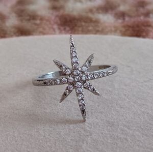 Sterling silver star ring ⭐️